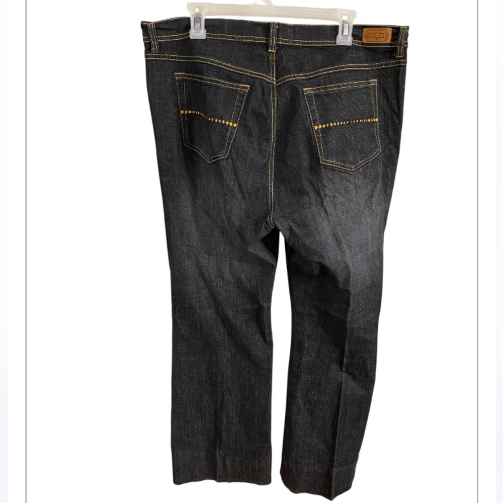 GLO Jeans dark blue Straight Leg Denim Jr Plus 18. - Picture 2 of 12